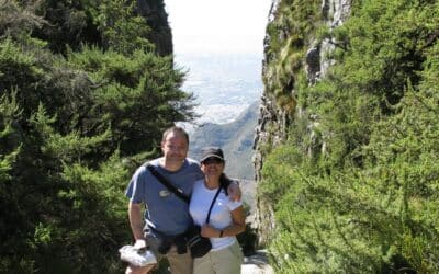 Summit Hike Up Table Mountain