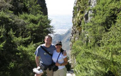 Summit Hike Up Table Mountain
